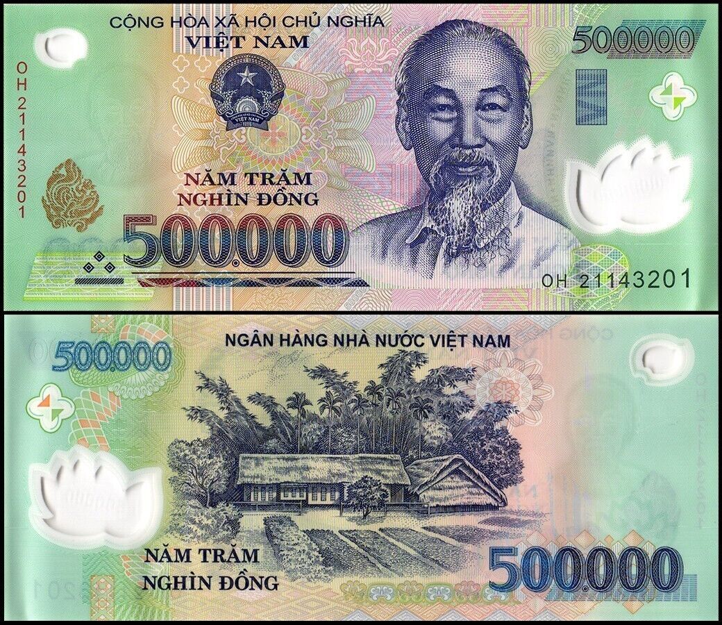 Vietnam 500,000 Dong Banknote